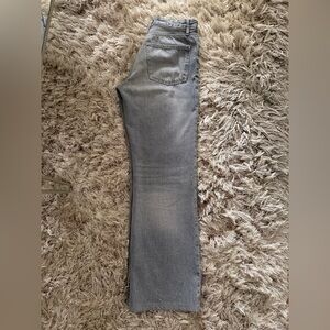 Zara mid rise wide leg jeans